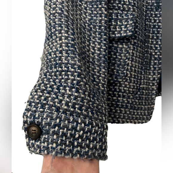 Talbot’s Blue Tweed Wool BlazerJacket - Picture 3 of 6